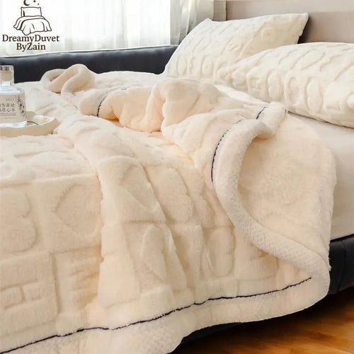 Cozy Coral Fleece Blanket